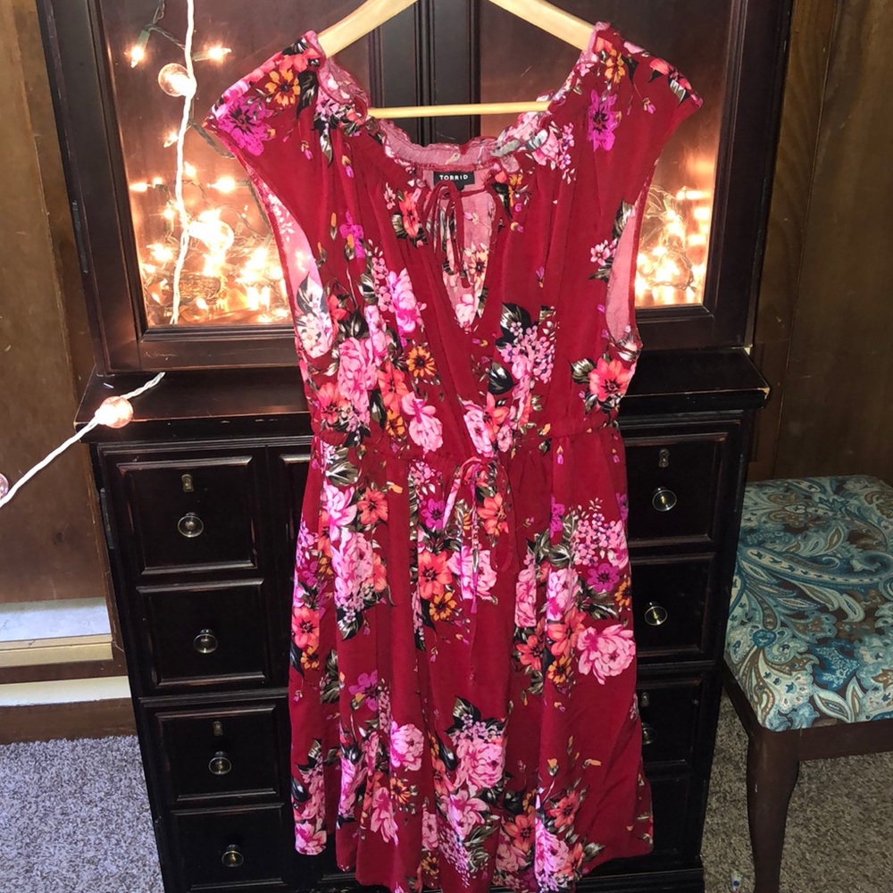 Torrid floral dress